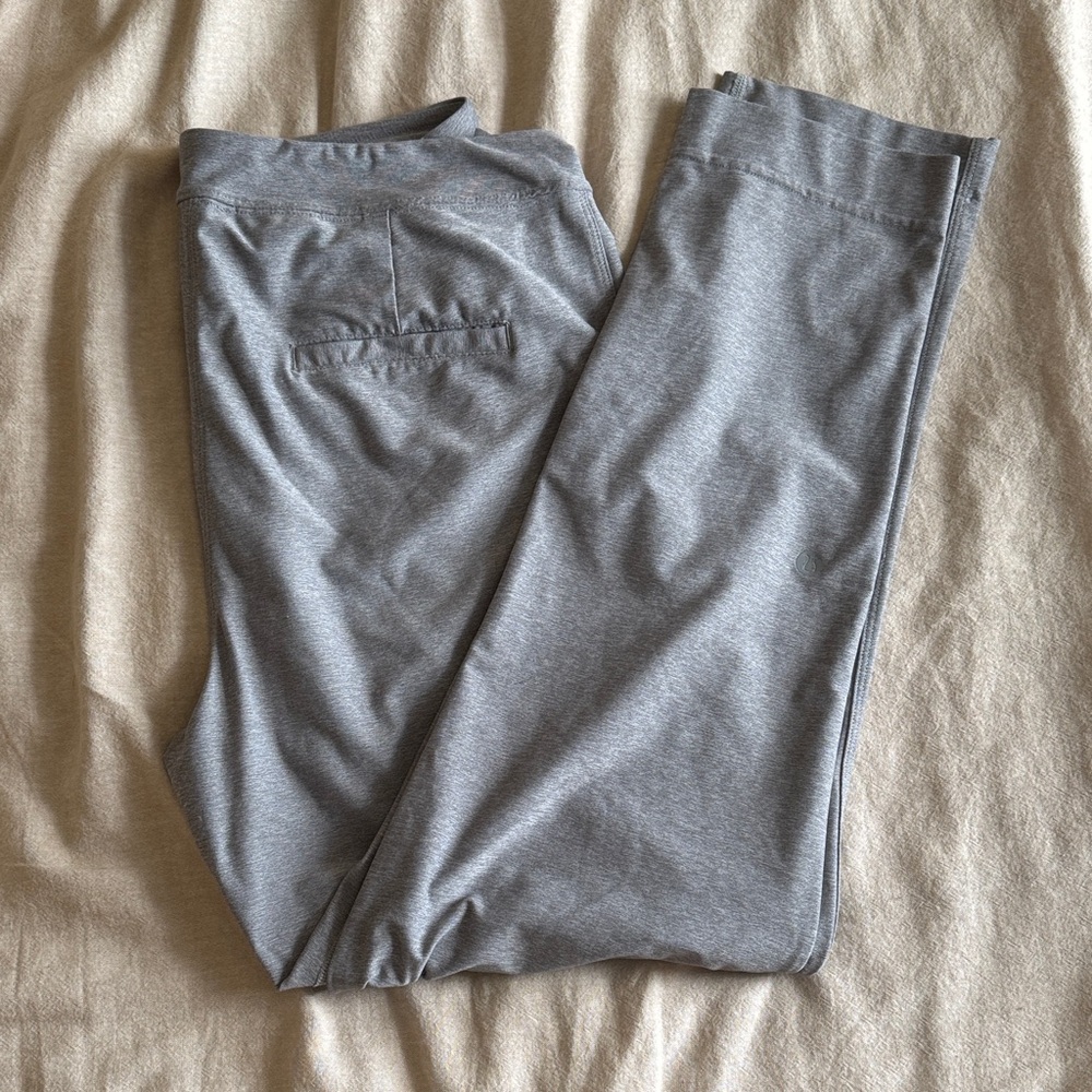lululemon athletica Women's Gray Straight Leg Pants